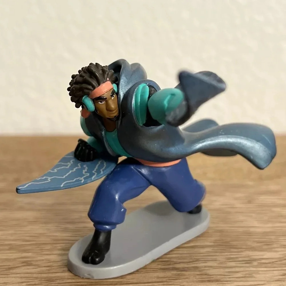 🔥🔥WASABI BIG HERO 6 DISNEY ACTION FIGURE PVC TOY ON BASE